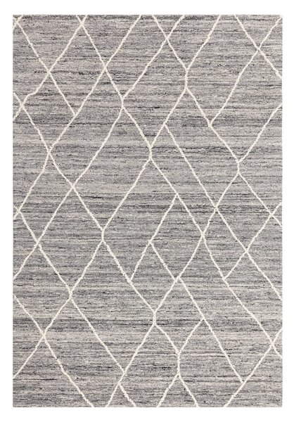 Sivi vunen tepih 160x230 cm Noah – Asiatic Carpets