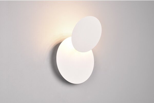 Bijela LED zidna lampa Mio – Trio