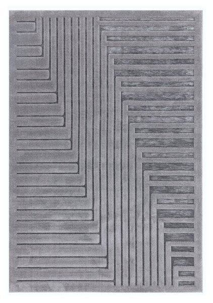 Antracitno sivi tepih 160x230 cm Valley – Asiatic Carpets