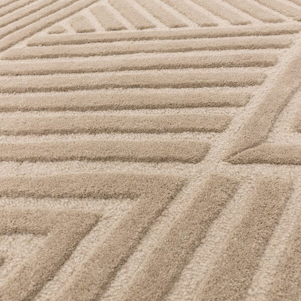 Svjetlo smeđi vuneni tepih 200x290 cm Hague – Asiatic Carpets