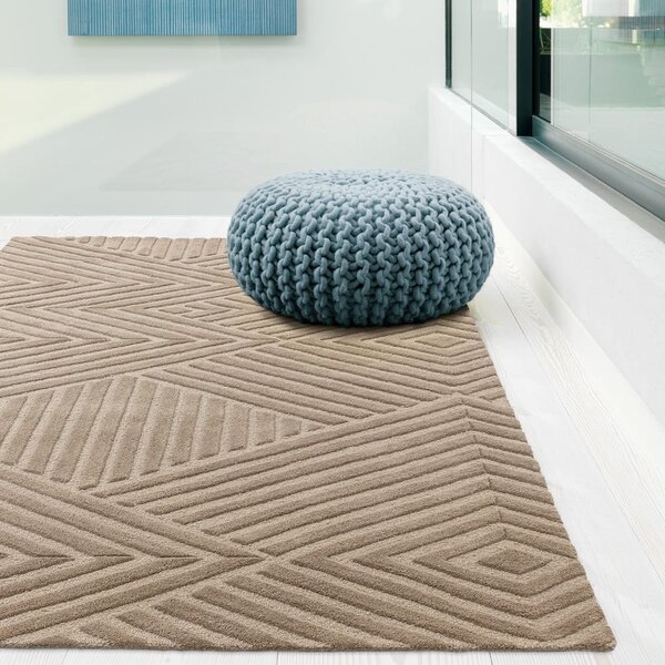 Svjetlo smeđi vuneni tepih 200x290 cm Hague – Asiatic Carpets