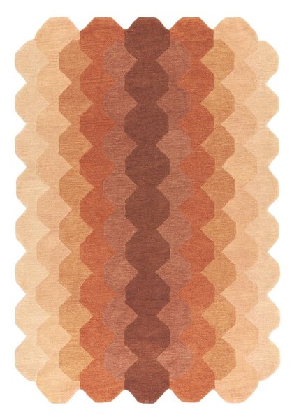 Ciglasti vunen tepih 120x170 cm Hive – Asiatic Carpets