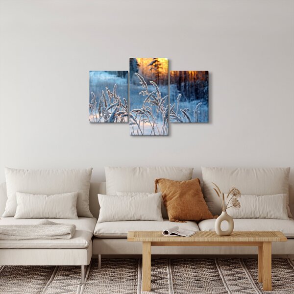 Slika - Zimska livada (90x60 cm)