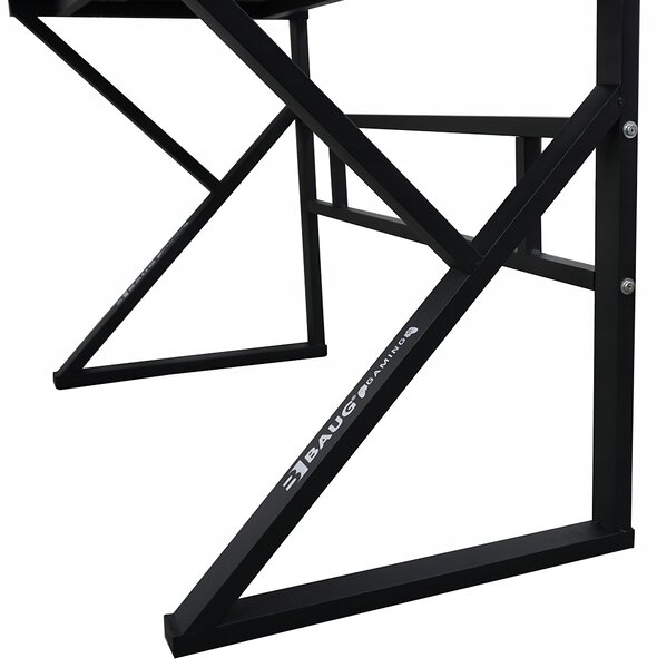 Računalo alu. gaming stol 120x60 carbon flex action
