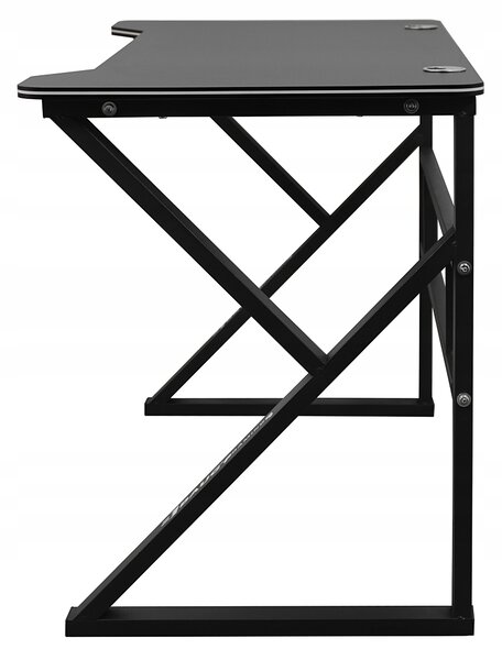 Računalo alu. gaming stol 120x60 carbon flex action