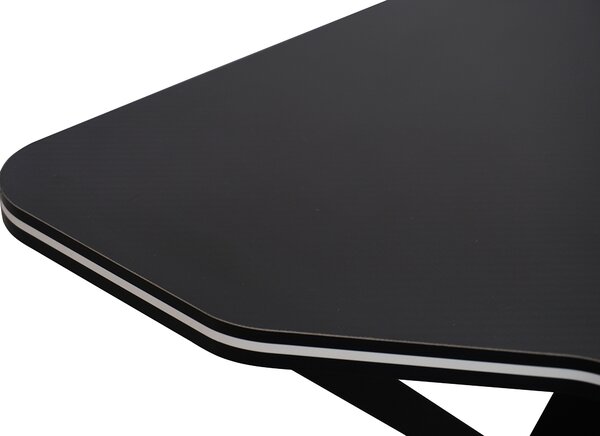 Računalo alu. gaming stol 120x60 carbon flex action