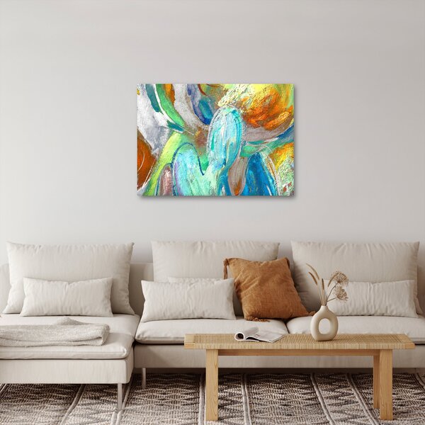 Slika - Apstrakcija boja (70x50 cm)