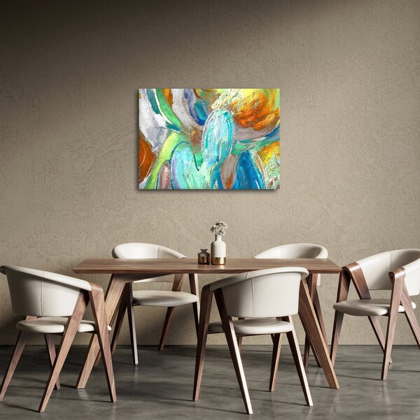Slika - Apstrakcija boja (70x50 cm)