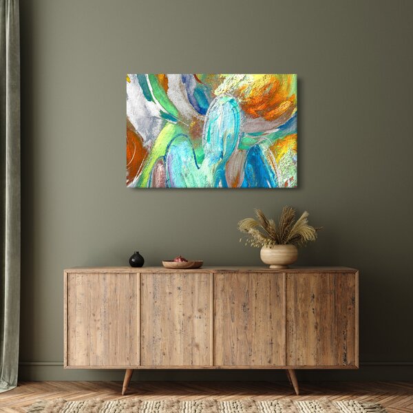 Slika - Apstrakcija boja (90x60 cm)