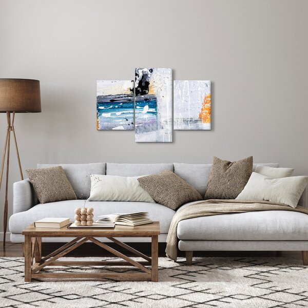 Slika - Apstraktni potezi (90x60 cm)