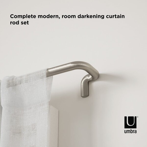 Čelična produžna karniša 122 - 224 cm Twilight - Umbra