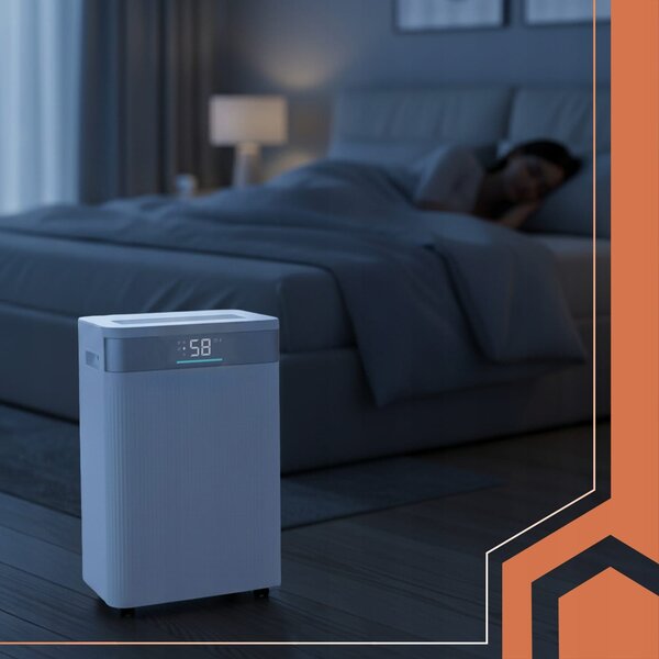 Wifi 330w kondenzacijski odvlaživač lcd na kotačima 4.3l touch brisoo