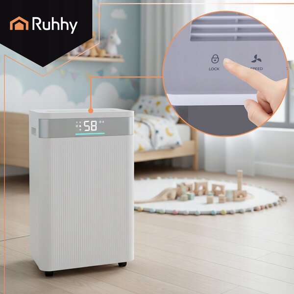 Wifi 330w kondenzacijski odvlaživač lcd na kotačima 4.3l touch brisoo