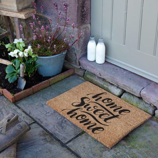 Otirač od kokosovih vlakana 40x60 cm Home Sweet Home – Artsy Doormats