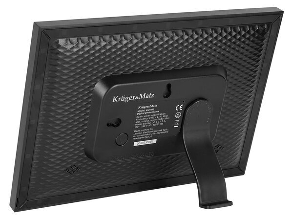 Dodirni digitalni okvir za fotografije wi-fi 10.1" crna aplikacija s led rgb pozadinskim osvjetljenjem