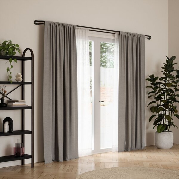Čelična produžna karniša 107 - 305 cm Midnight - Umbra