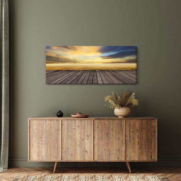 Slika - Mol s pogledom (120x50 cm)
