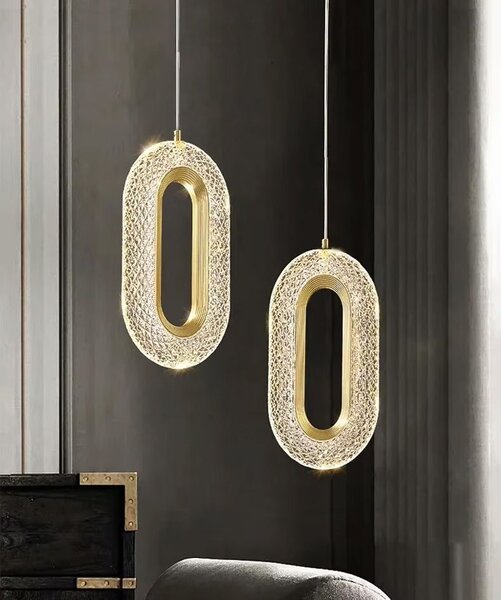 Viseća Kristalna Lampa G113-1CP GOLD