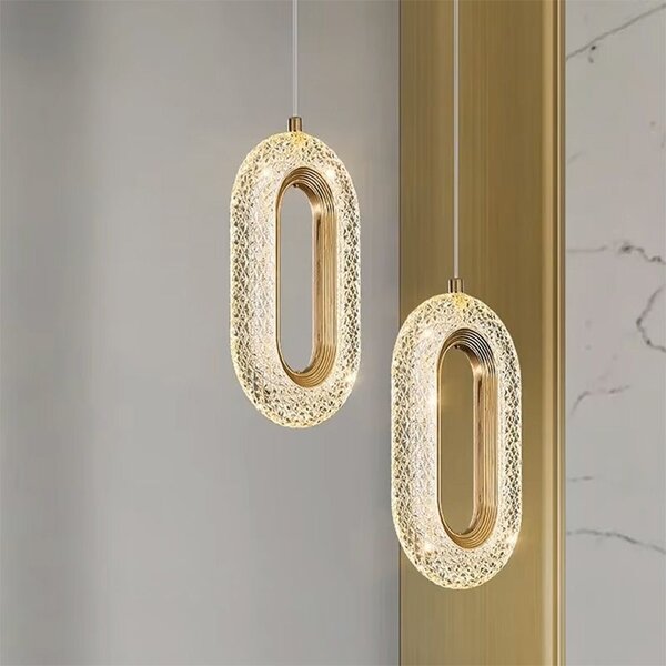 Viseća Kristalna Lampa G113-1CP GOLD