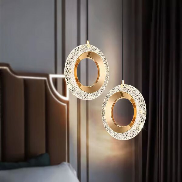 Viseća Kristalna Lampa G119-1CP GOLD