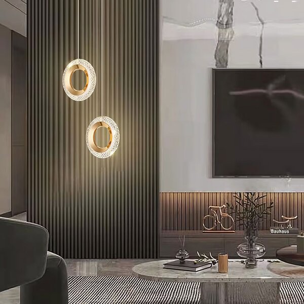 Viseća Kristalna Lampa G119-1CP GOLD