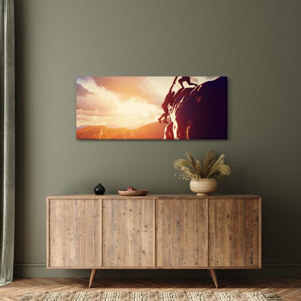 Slika - Planinari (120x50 cm)