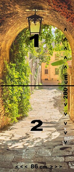 Fototapeta za vrata SICILIA 86x200 cm