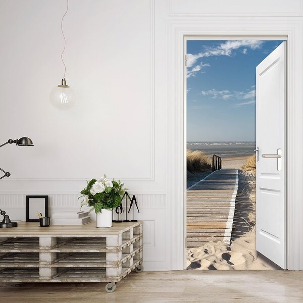Fototapeta za vrata BEACH DUNE 86x200 cm