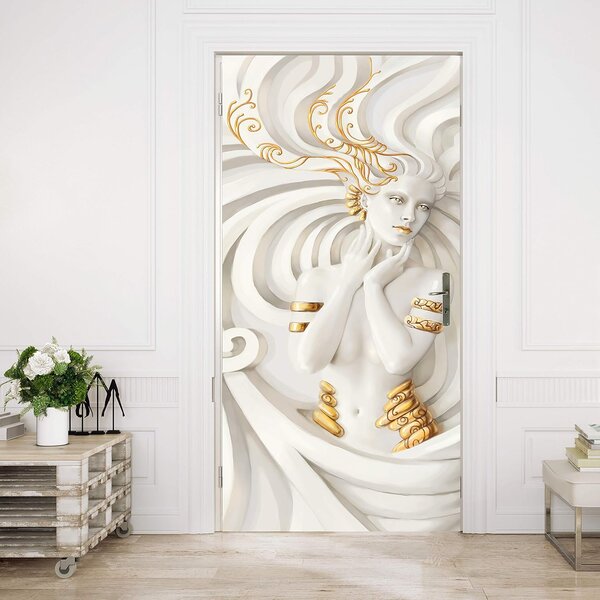 Fototapeta za vrata GOLDEN MERMAID 86x200 cm