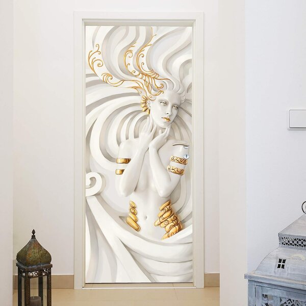 Fototapeta za vrata GOLDEN MERMAID 86x200 cm
