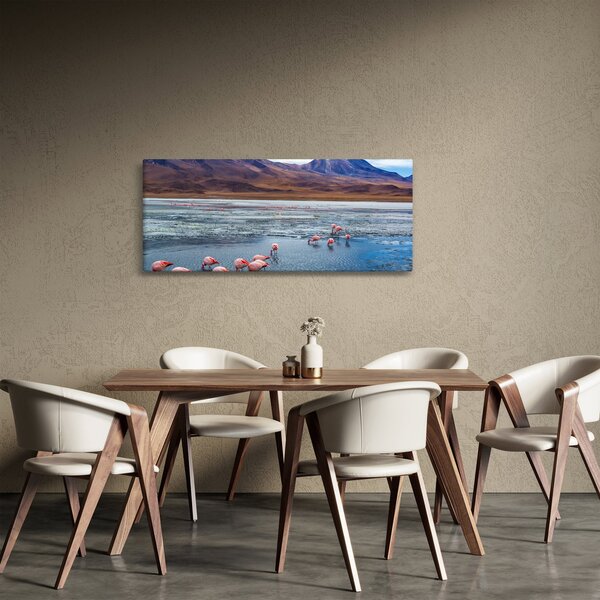 Slika - Flamingosi (120x50 cm)