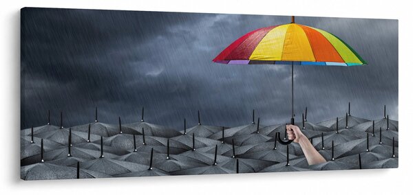 Slika - Kišobrani (120x50 cm)