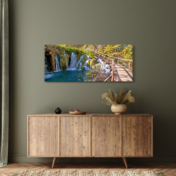 Slika - Ulaz u slapove (120x50 cm)