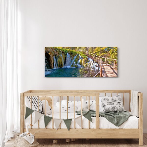 Slika - Ulaz u slapove (120x50 cm)