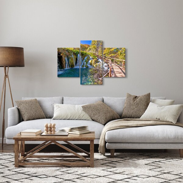 Slika - Ulaz u slapove (90x60 cm)