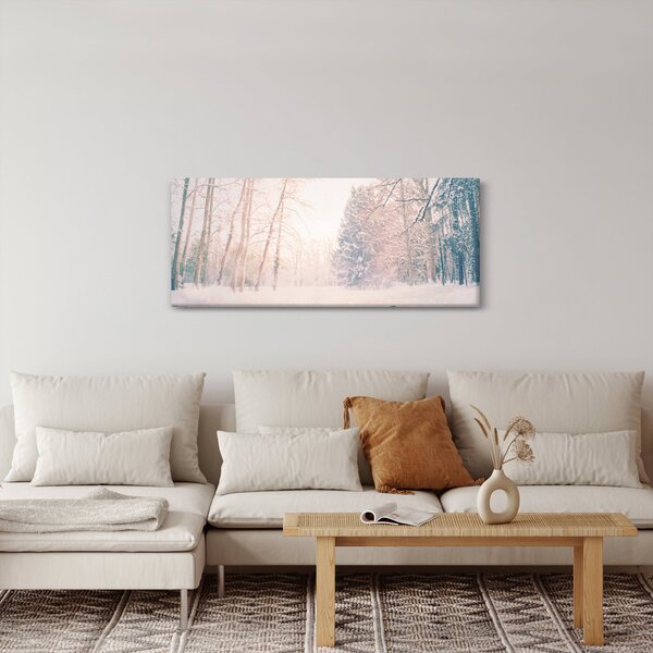 Slika - Pogled na šumu (120x50 cm)