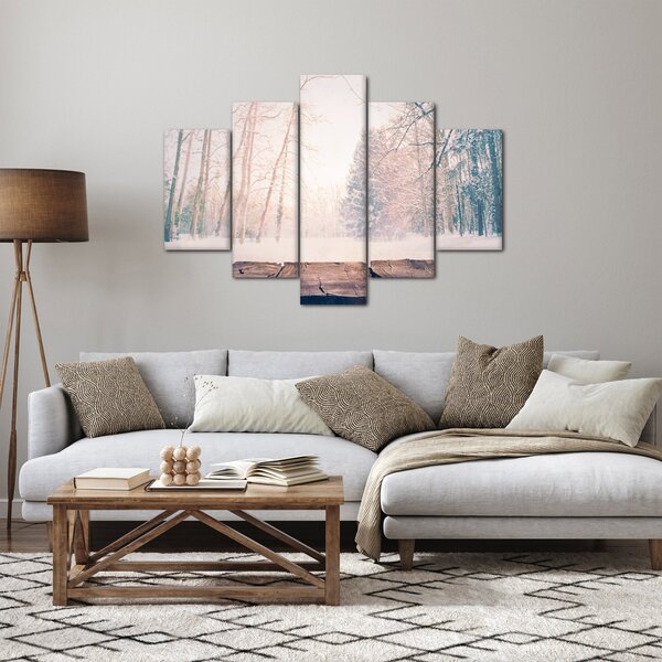 Slika - Pogled na šumu (150x105 cm)