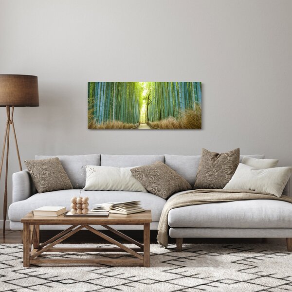 Slika - Put s bambusima (120x50 cm)