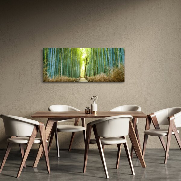 Slika - Put s bambusima (120x50 cm)