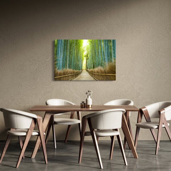 Slika - Put s bambusima (90x60 cm)