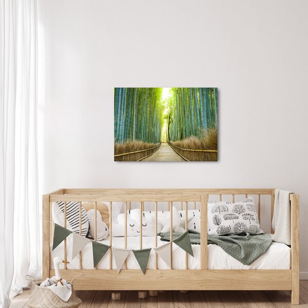 Slika - Put s bambusima (70x50 cm)