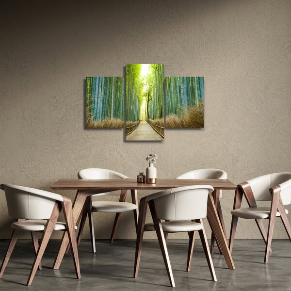 Slika - Put s bambusima (90x60 cm)