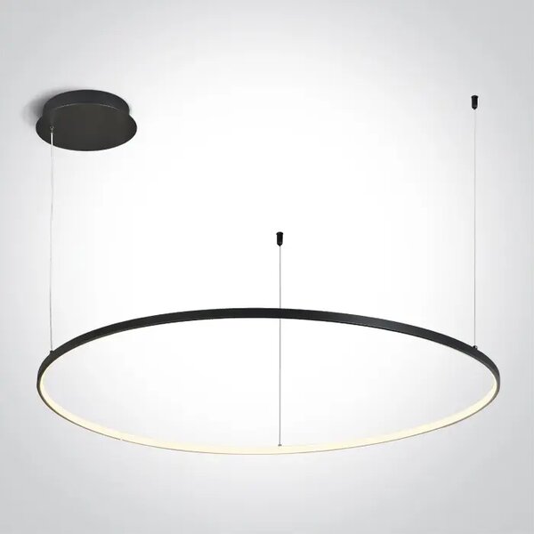 VISILICA CRNI PRSTEN 100cm 48W WW IP20 230V DIMMABLE DM63150/B/W