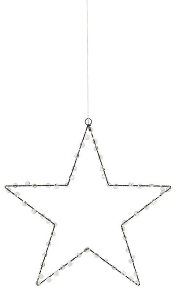 WIVI VISILICA ZVIJEZDA CRNA 50cm 80/DIOD/LED/5 MA704851