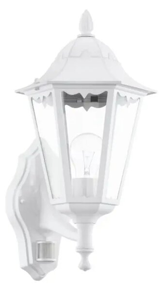 VANJSKA ZIDNA LAMPA 1xE27 SENZOR, BIJELA NAVEDO 93447