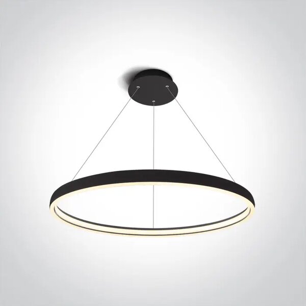 VISILICA LED 40W/2250lm/3000K/230V/fi.700mm/IP20/CRNA DM63050/B