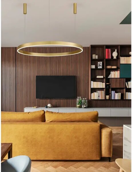 MOTIF VISILICA LED 72W/3000K/5250lm/DIMM/IP20/MESING ZLATNA NL9530202