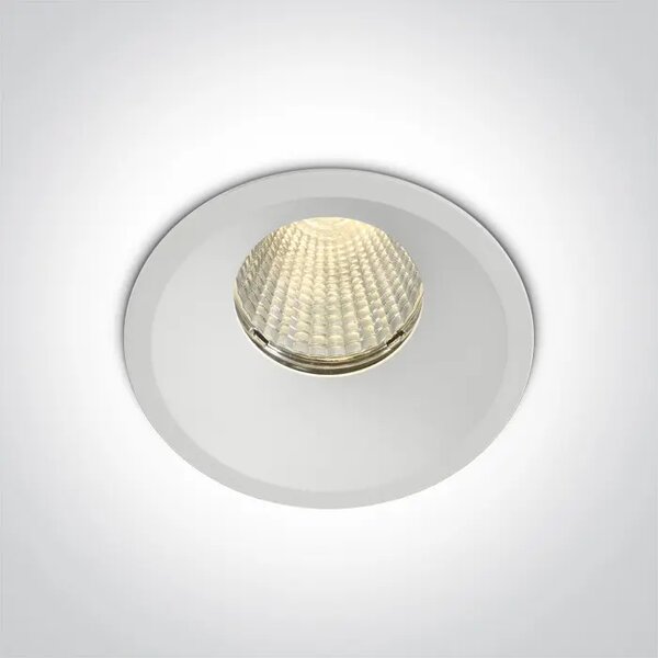 UGRADBENA SVJETILJKA LED/12W/3000K/1100lm/38°/700mA IP65 BIJELA DM10112TP/W/W