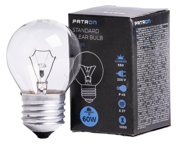 OKRUGLA ŽARULJA E27 60W G45 230V CL 5941029890089