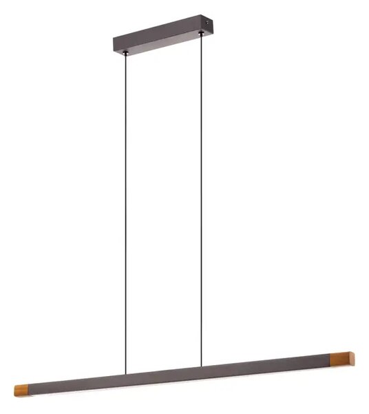 VISILICA 1xLED 18W, DIMABILNA, DRVO/SIVO BIJELA LISCIANA 900174